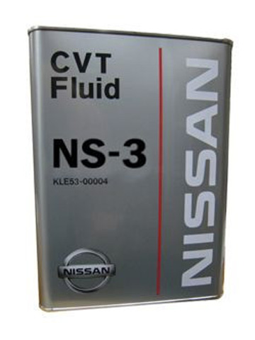 Купить запчасть NISSAN - KLE5300004 Трансмиссионное масло  CVT Fluid NS-3 (4л)